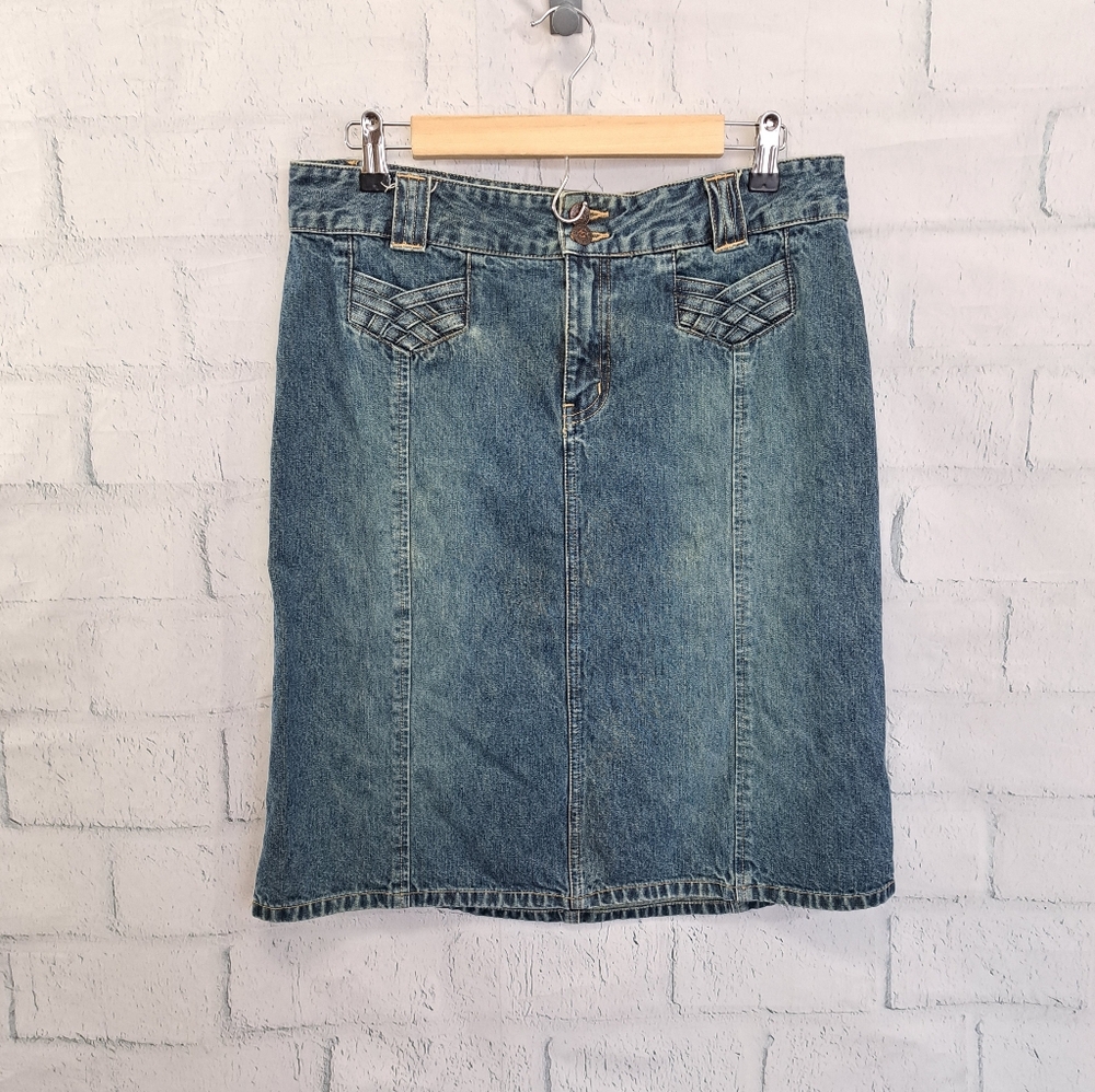Billabong denim skirt